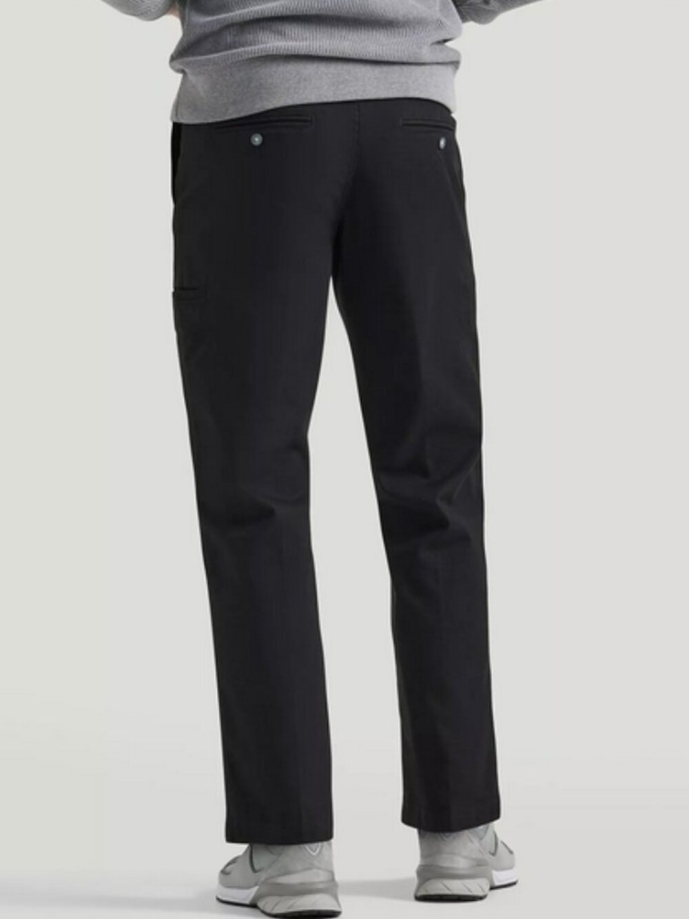 Men's Lee Extreme Motion Regular Straight Fit Cargo Pants 38x30 Black NWT - Picture 2 of 13